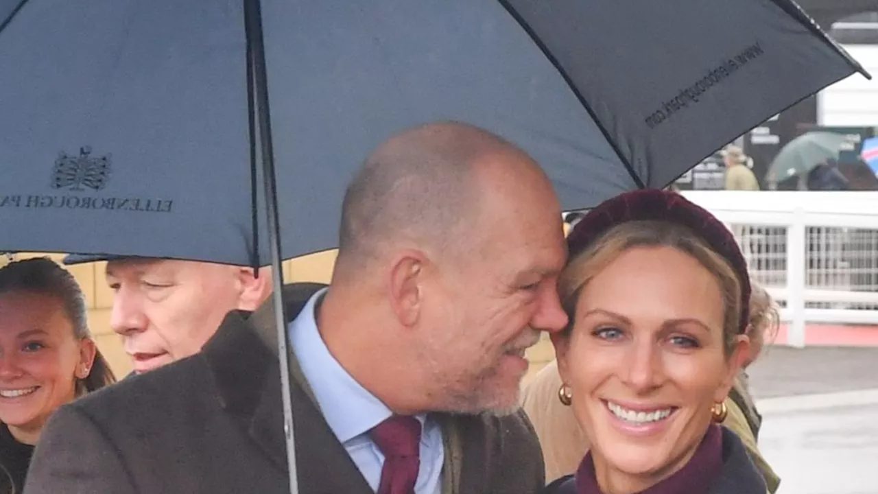 Zara und Mike Tindall feiern Neujahr 2025 mit Pferderennenbesuch