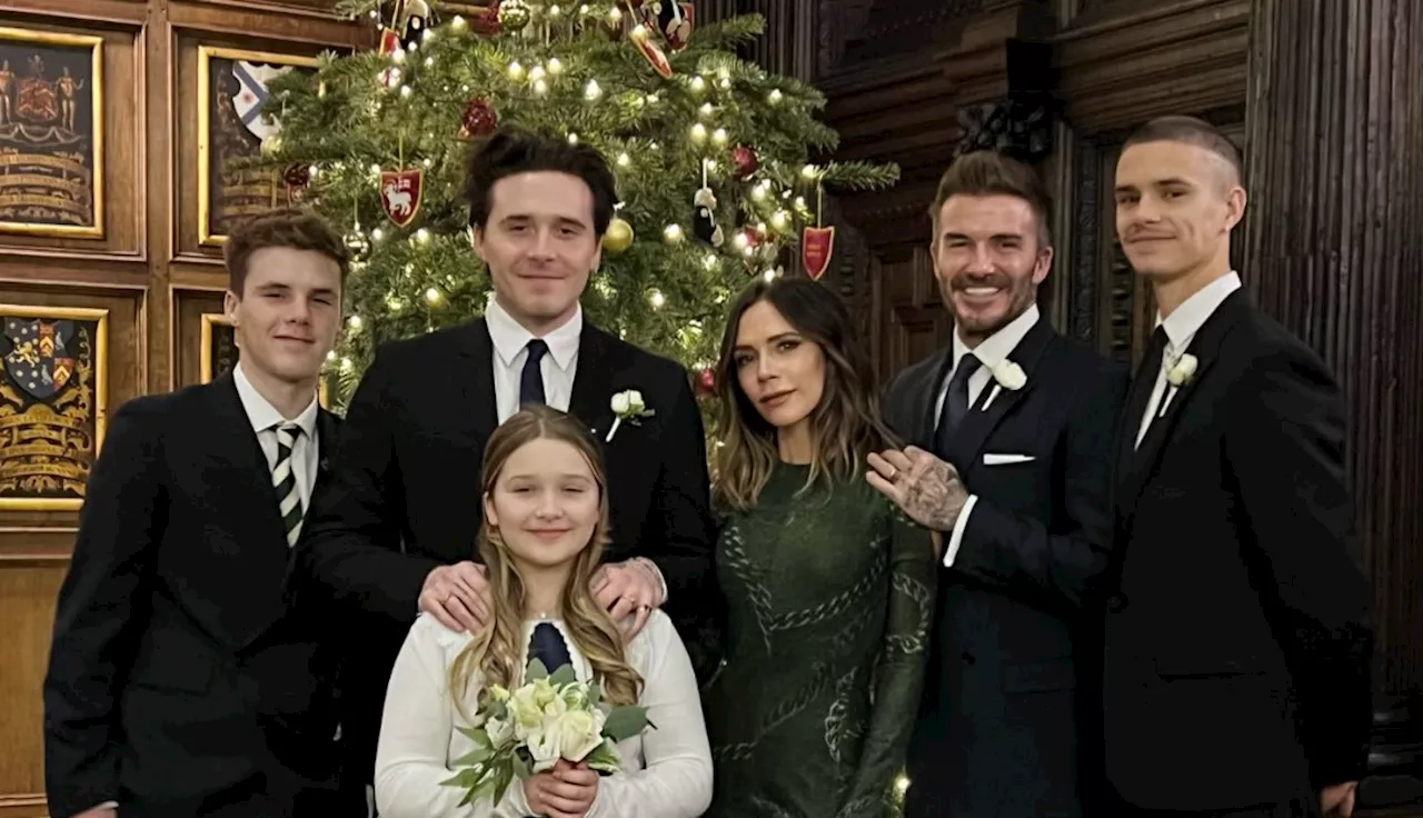 Noël chez les Beckham : pyjamas, sapins et dinde rôtie