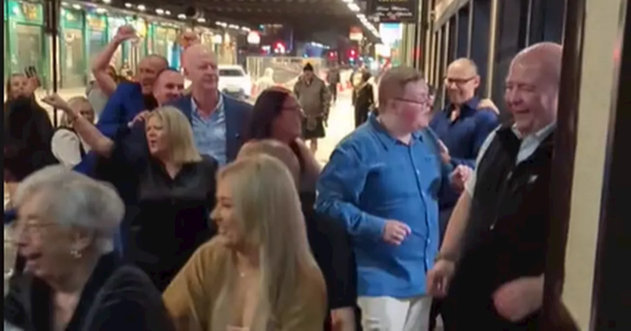 Glasgow Hogmanay Street Conga Goes Viral