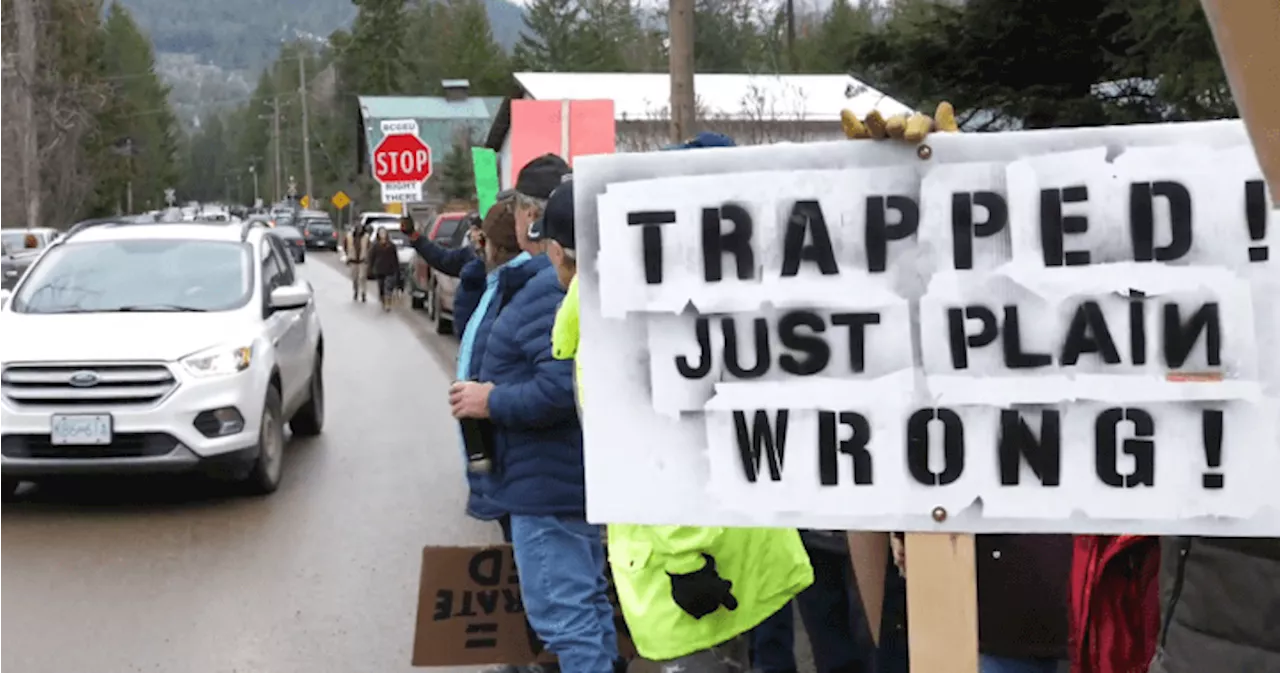 B.C. Community Protests Cable Ferry Strike