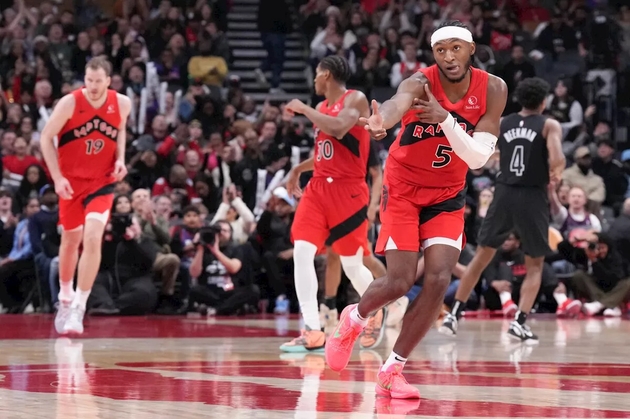 Quickley Leads Raptors to Victory, Ending 11-Game Skid