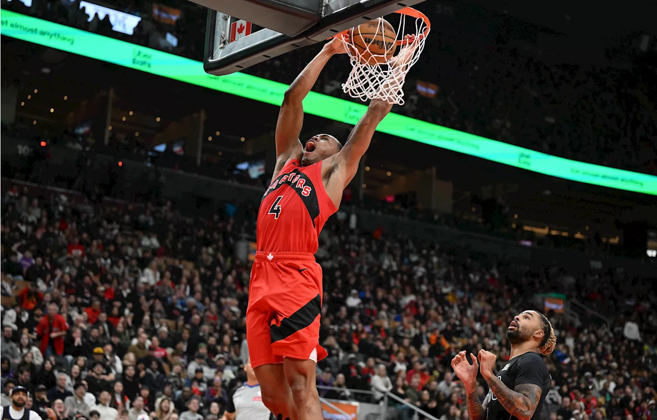 Raptors End 11-Game Skid with Win Over Nets