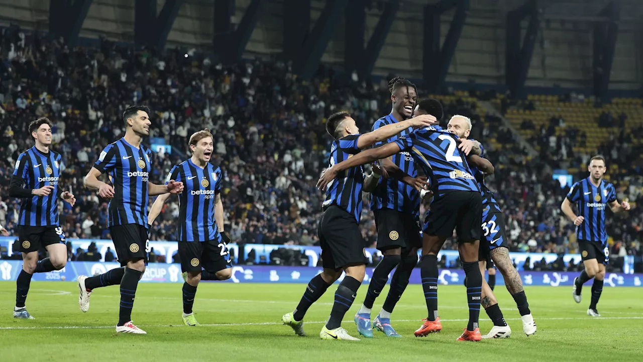 L'Inter in Finale di Supercoppa Italiana