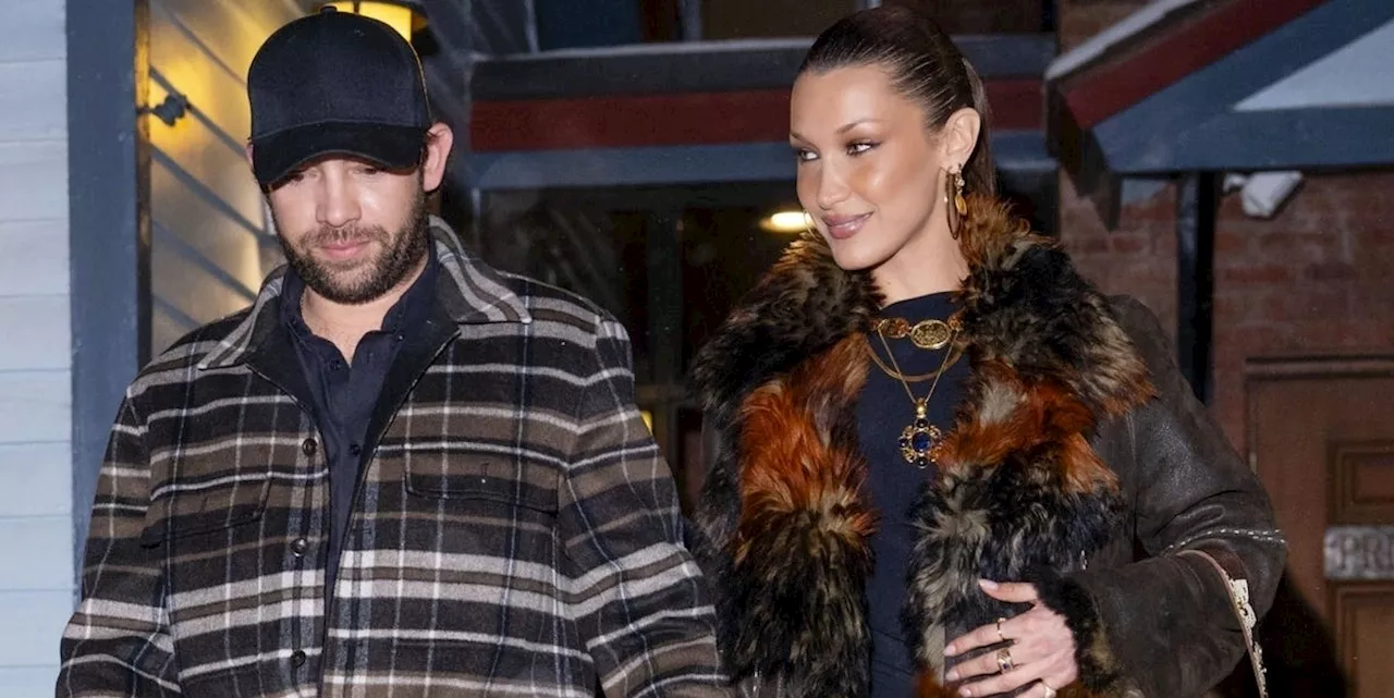 Bella Hadid and Adan Banuelos Cozy Up in Aspen