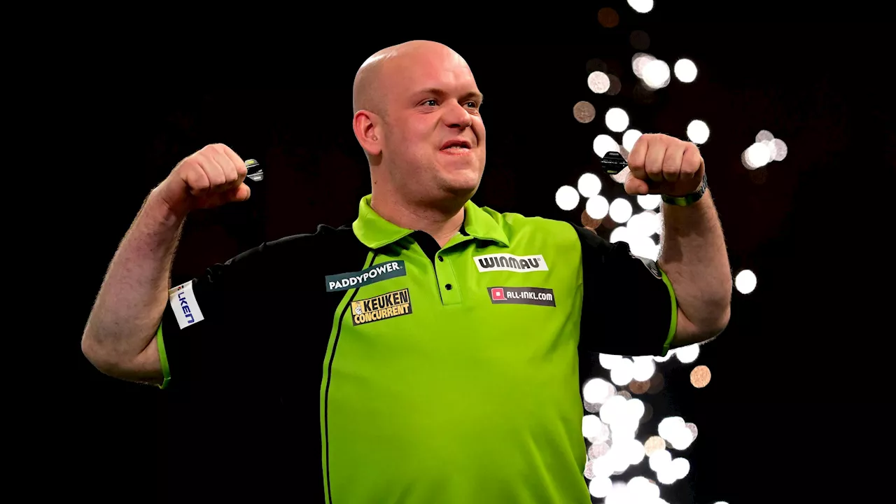 Van Gerwen ins Darts-WM-Finale