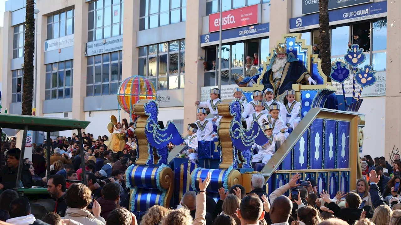 Cabalgata de Reyes Magos en Sevilla y Huelva se adelanta al sábado por lluvias