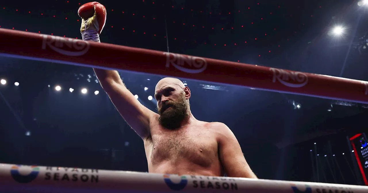 Fury Drops in WBO Rankings After Usyk Defeat