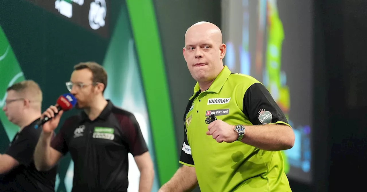 Van Gerwen Dominates Dobey to Reach World Darts Championship Final