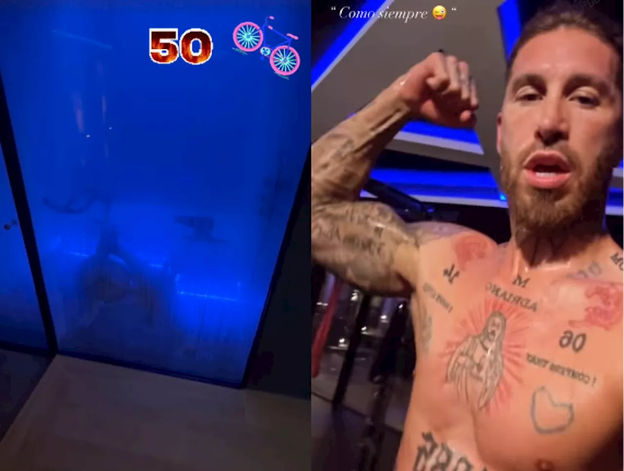 Sergio Ramos Treina em Ambiente a 50 Graus e Espera Propostas