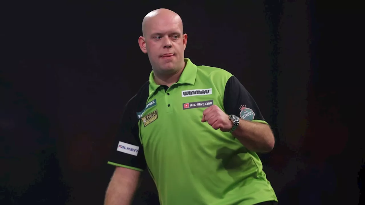 Van Gerwen erreicht Darts-WM-Finale