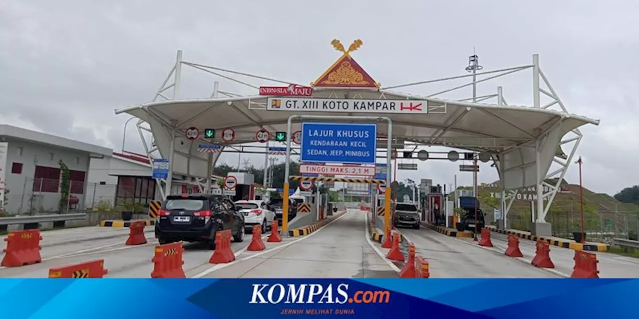 Tahun Baru, 145.648 Kendaraan Masuk Sumatera via Tol