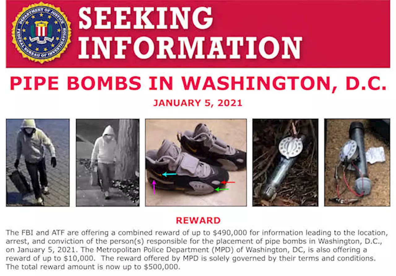 FBI Releases New Video in Hunt for Suspect Who Planted Pipe Bombs Near DNC Offices