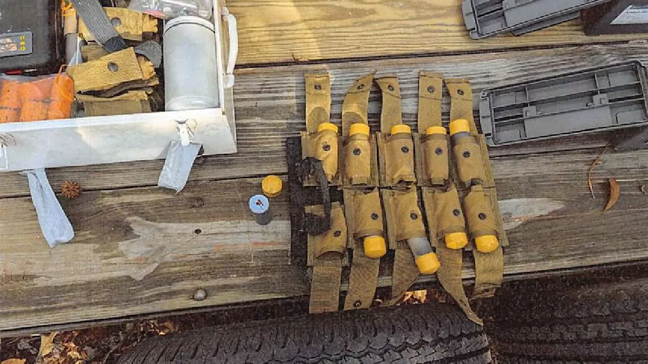 Massive Homemade Explosive Cache Found in Virginia Man's Home