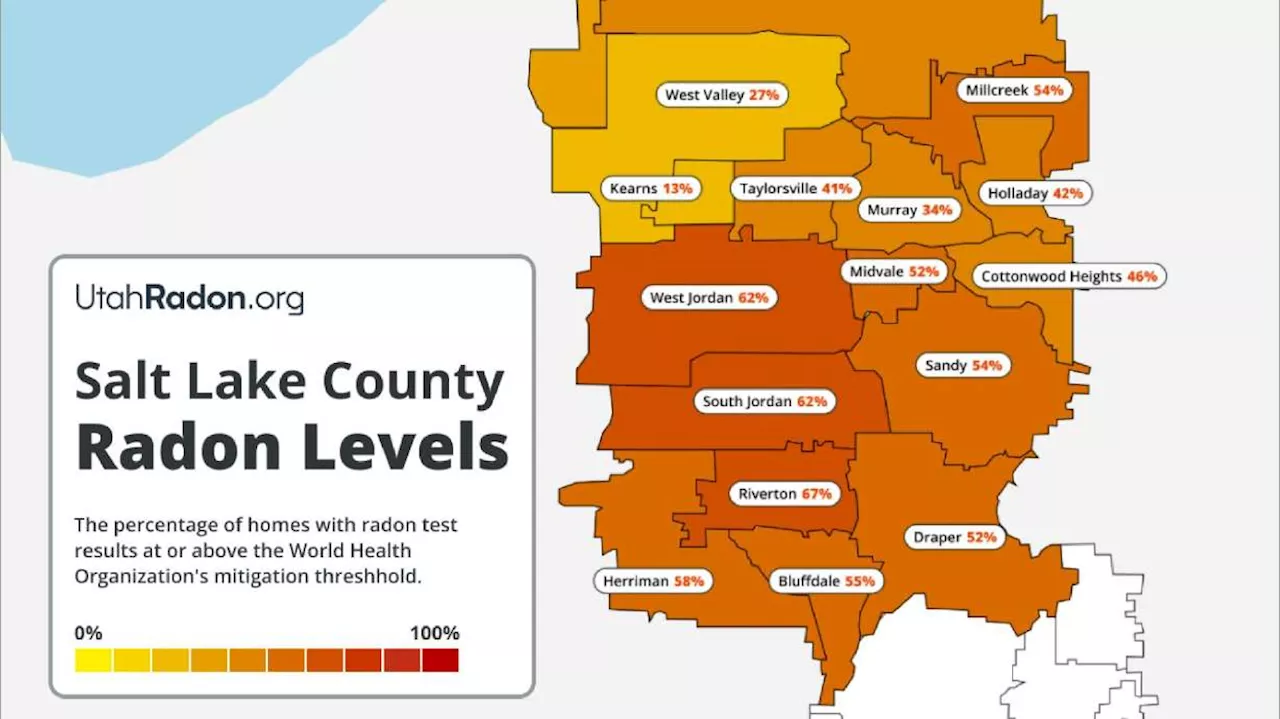 New data reveals Utah cities at highest risk for radon-induced lung cancer