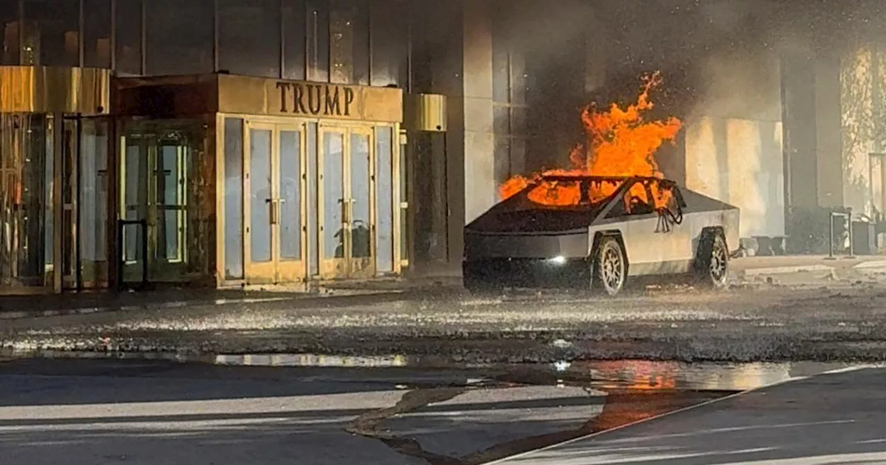 Cybertruck-Explosion vor Trump-Hotel in Las Vegas