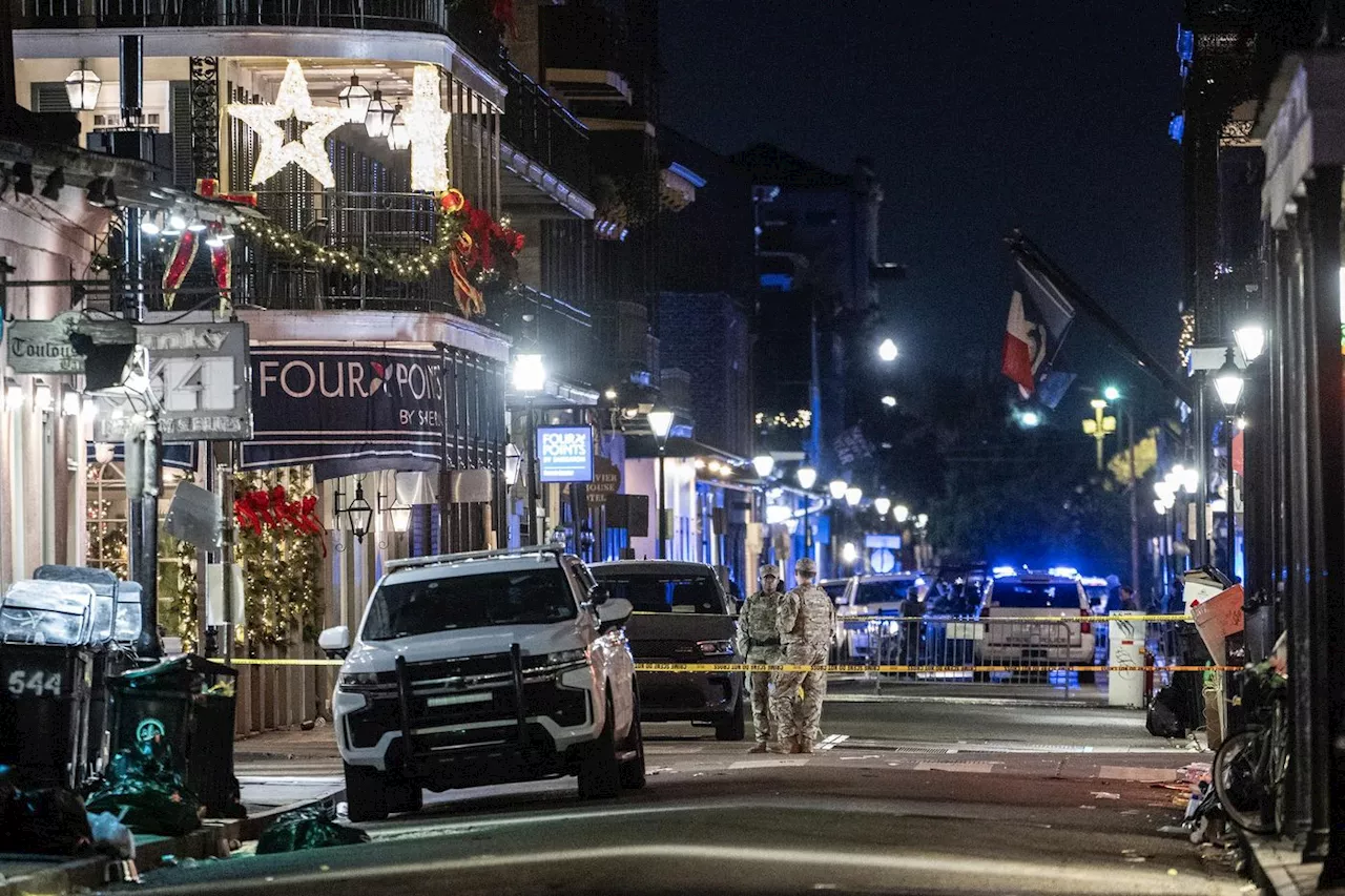 Le bilan de l'attaque au véhicule bélier à la Nouvelle Orléans passe à 15 morts