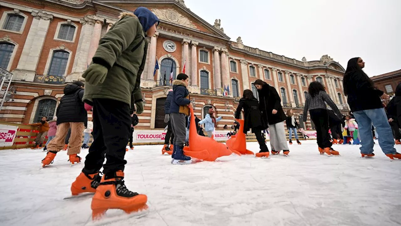 La patinoire du Capitole, dernière joyeuse survivante du marché de Noël