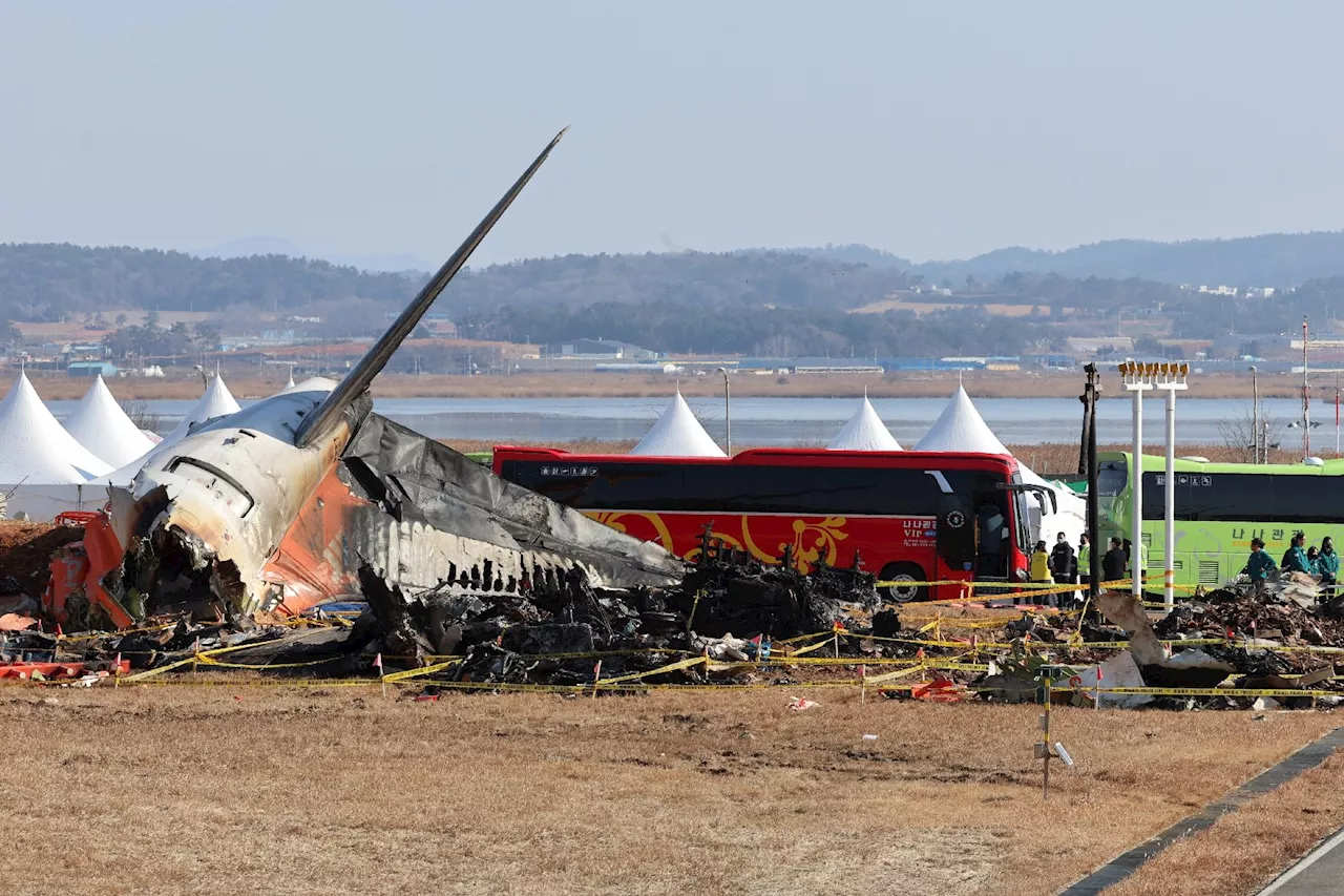 Opération de Perquisition après l'Accident d'Avion en Corée du Sud