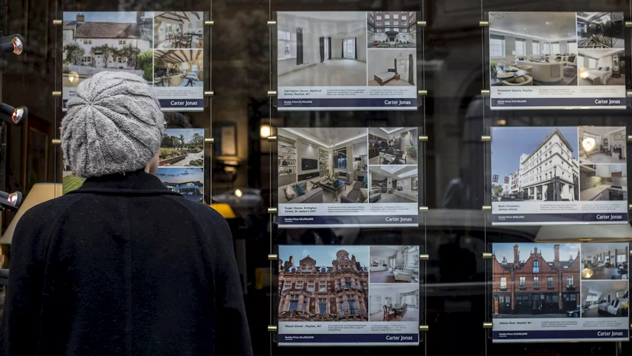 UK house prices soar 4.7% to near record high, says Nationwide