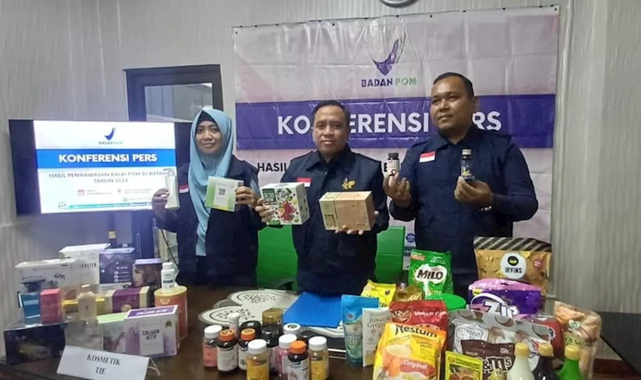 BPOM Batam Temukan 472 Produk Ilegal