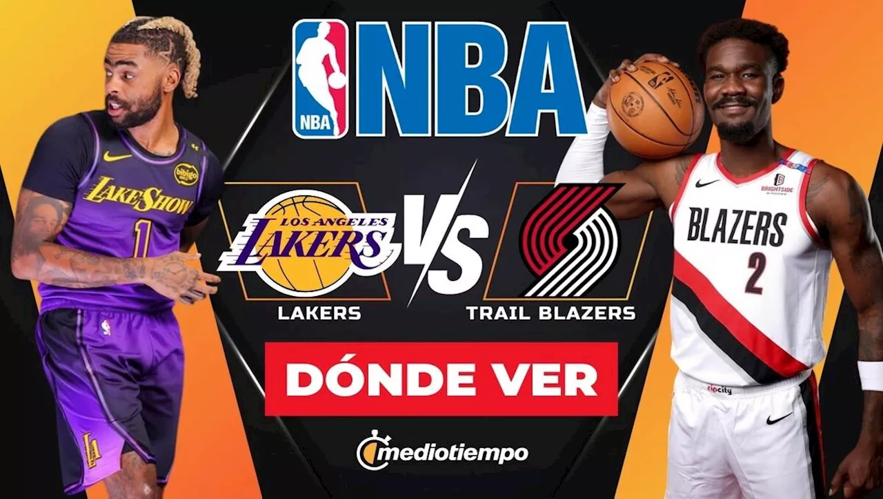 Lakers vs Trail Blazers EN VIVO: ¿A qué hora y dónde ver ONLINE partido de NBA 2025?