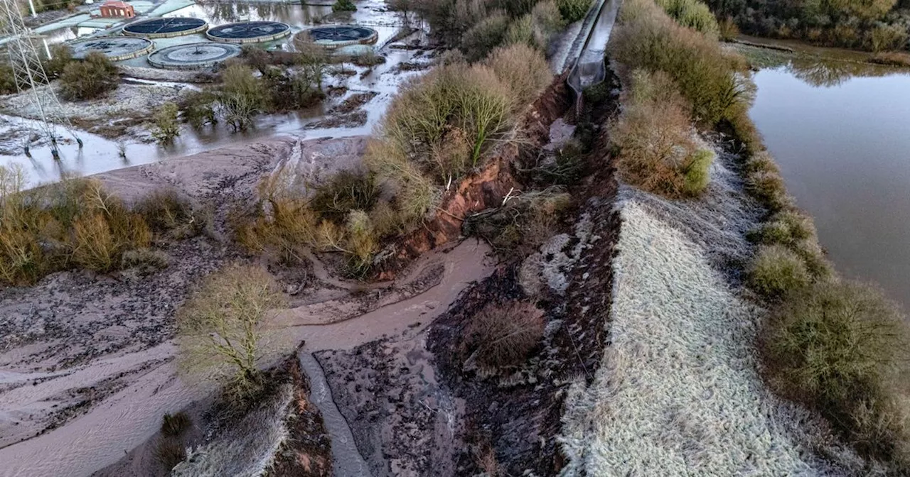 Canal Burst in Greater Manchester After Heavy New Year's Floods