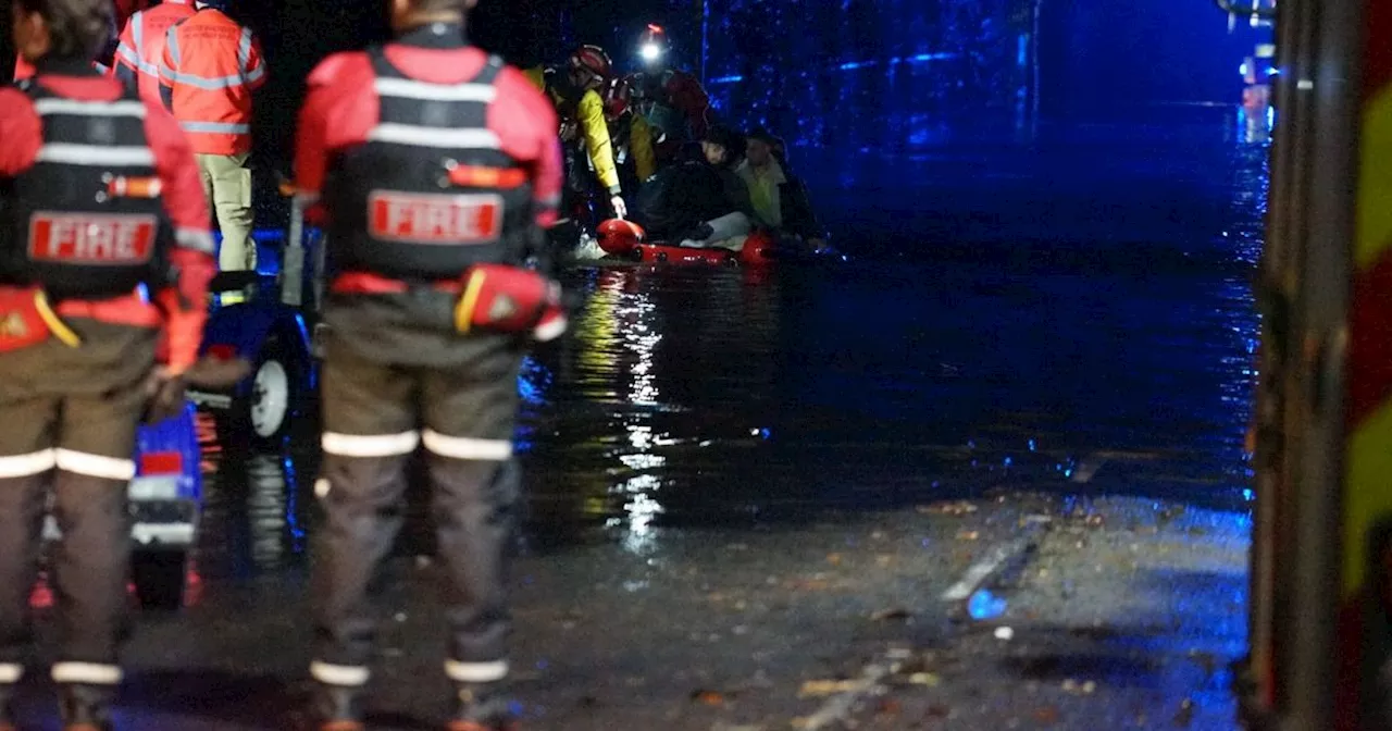 Flash Floods Devastate Manchester on New Year's Day