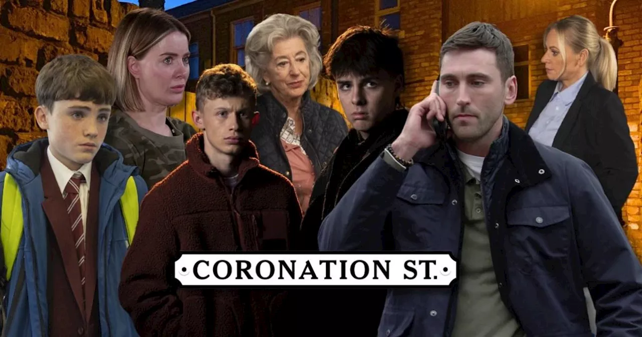 Coronation Street pictures confirm legend’s exit following stabbing ordeal