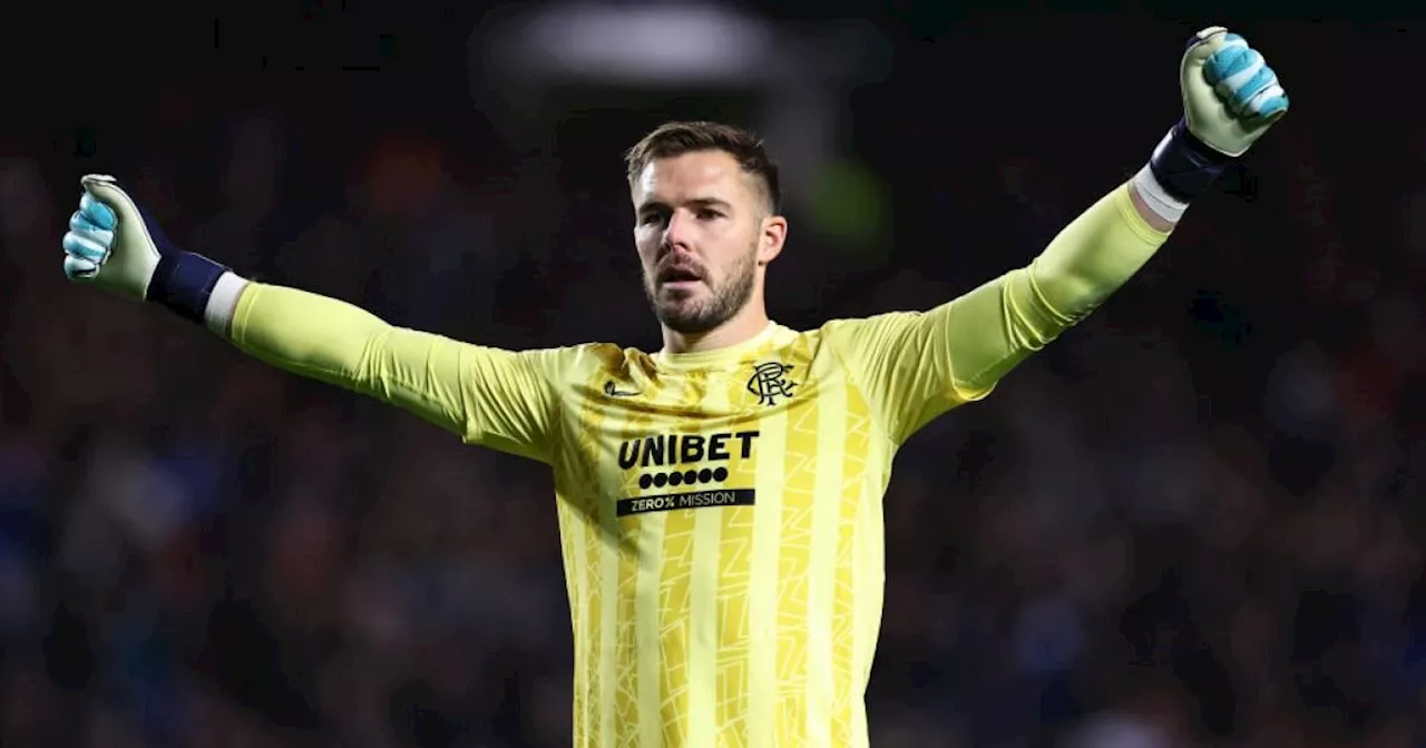 Jack Butland Ruled Out of Old Firm Derby Due to Leg Injury