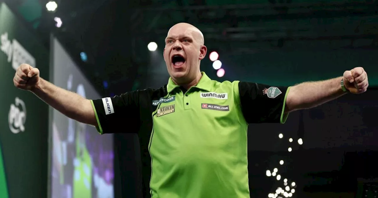 Van Gerwen Sees Dobey Pressure Point in World Darts Championship Semi-Final