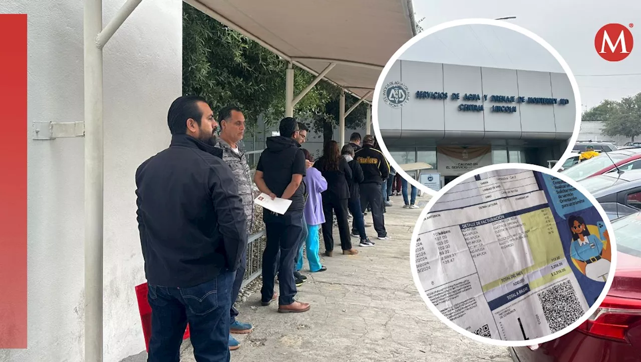 Residentes de Monterrey Protestan por Cobros Excesivos de Agua y Drenaje