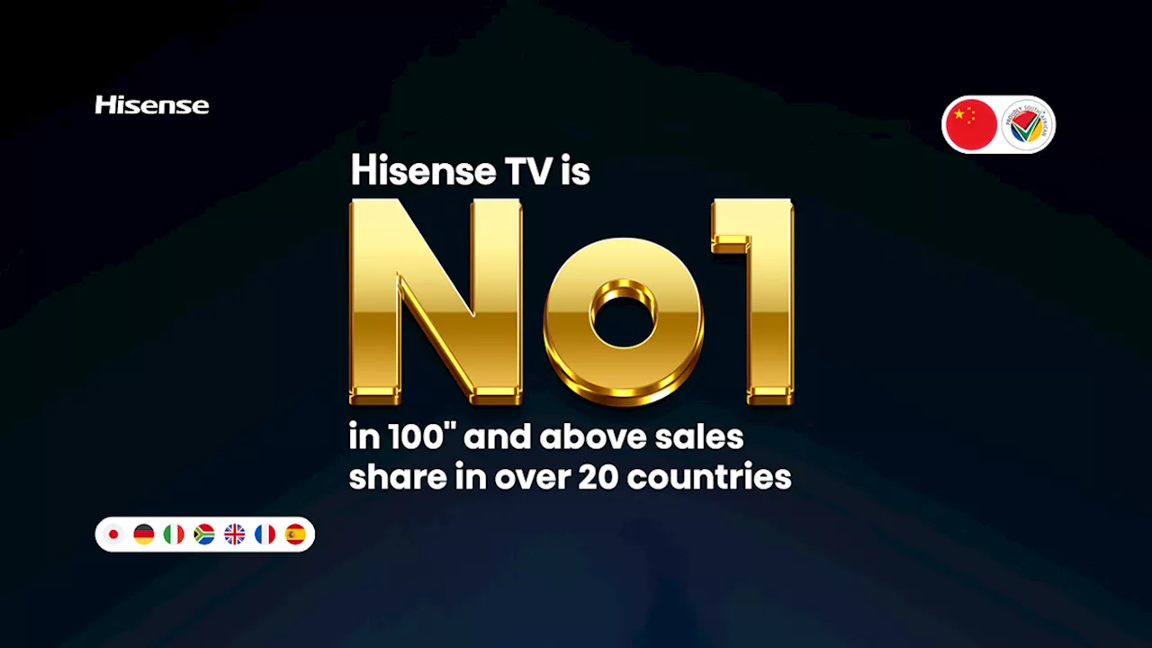 Hisense South Africa Dominates TV Market in 2024