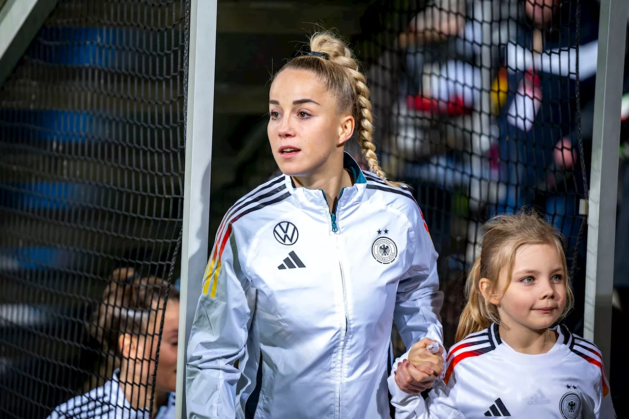 Lena Oberdorf unterstützt Giulia Gwinn als Kapitänin der DFB-Frauen