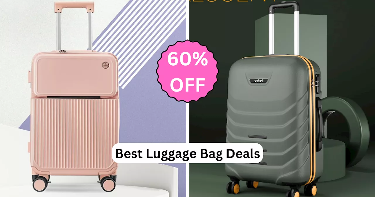 Luggage Bag Sale: Amazon Sale 2025 में आकर्षक ऑफर