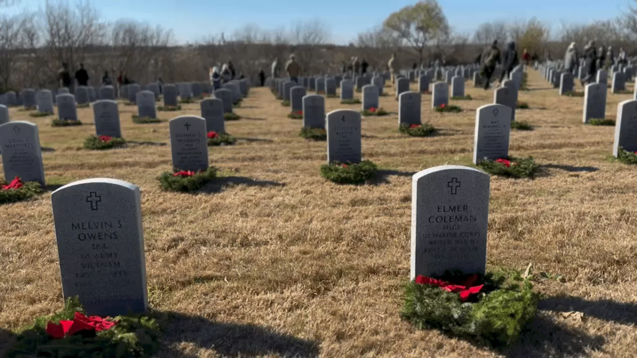 Volunteer to Help Remove Wreaths at DFW National Cemetery