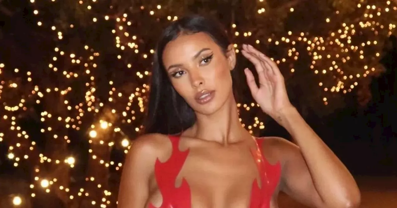 Maya Jama sparks romance rumours as she dines with footballer on New Year's Eve