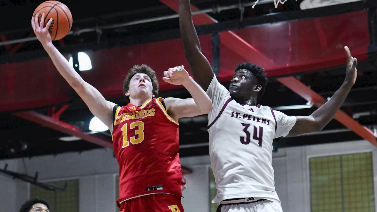 Boys Basketball: St. Peters Prep vs Bergen Catholic, New Years Jump Off Tournament, January 1, 2025