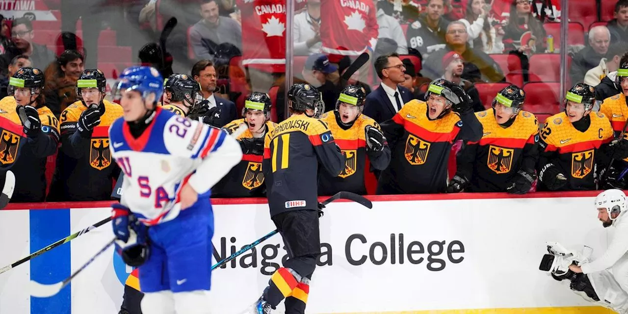 Deutsche Eishockey-Junioren sichern Klassenverbleib in Kanada