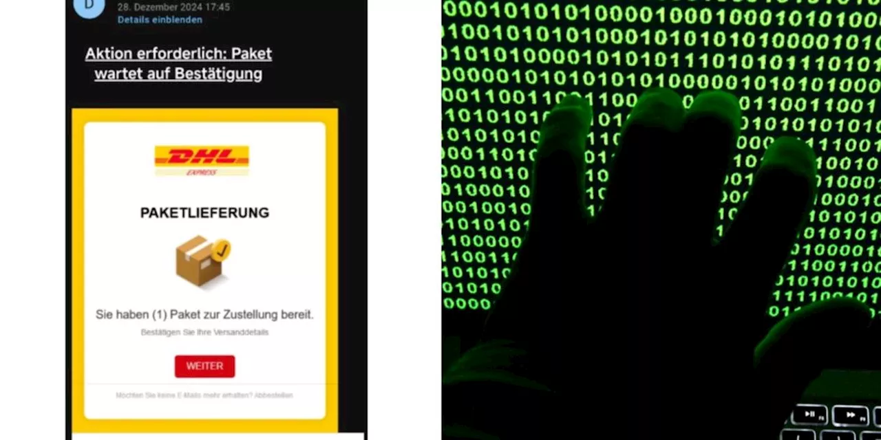 DHL Paket-Betrug: Vorsicht vor gefälschten E-Mails!