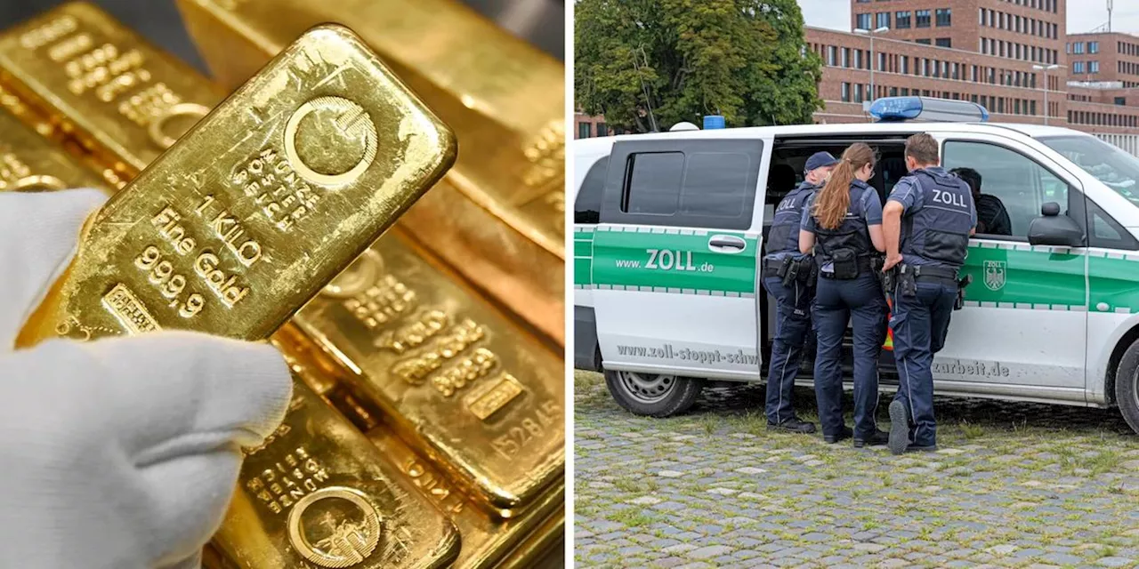 Zollfahnder entdecken 4,3 Kilogramm Gold in Auto