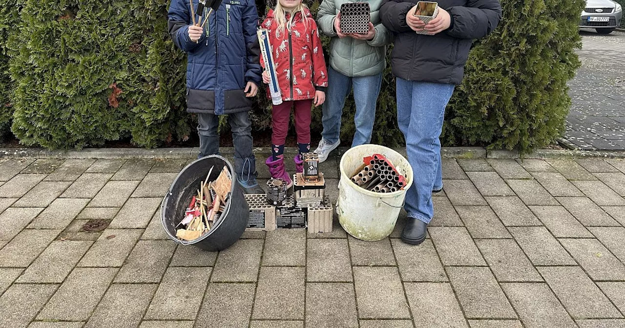 Kinder aus Enger sammeln Böller-Müll und helfen damit Tieren