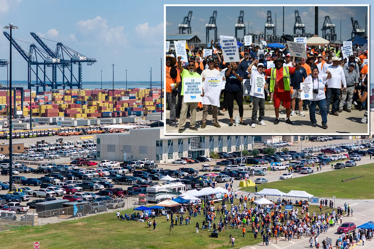 East Coast Dockworkers' Union Set to Resume Talks as Strike Looms