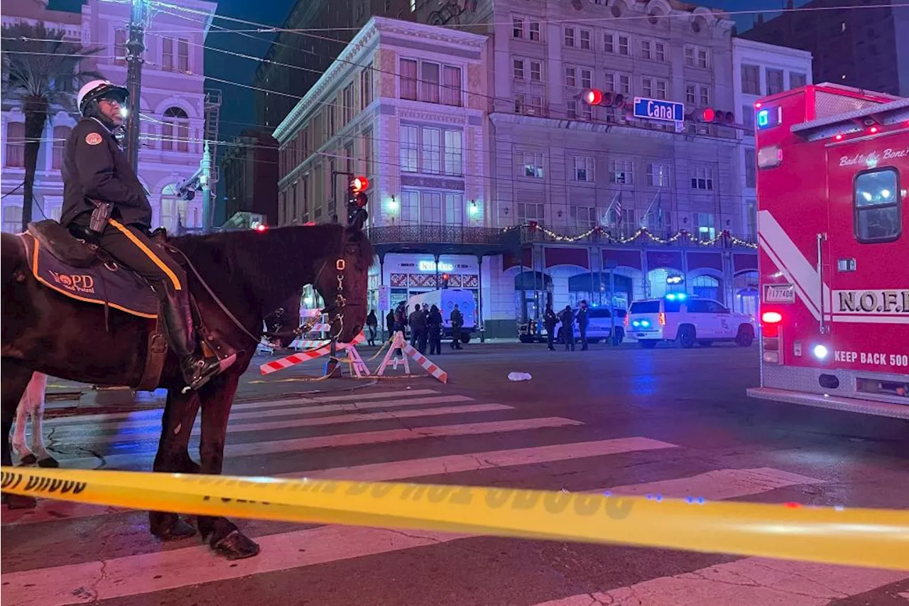 New Orleans Truck Attack Kills One, Injures Dozens on New Year's Eve