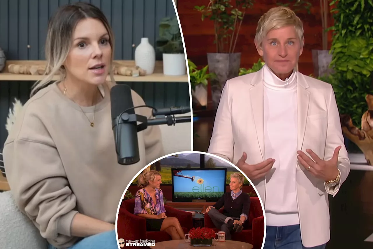 Ellen DeGeneres made 'Bachelorette' alum Ali Fedotowsky 'feel stupid' on talk show: 'She was laughing at me'