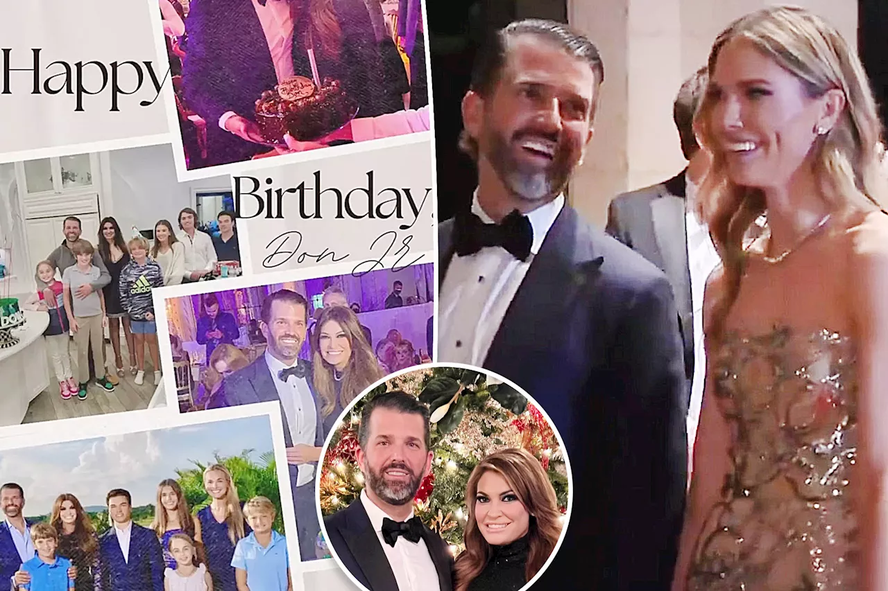 Kimberly Guilfoyle wishes ex Donald Trump Jr. a happy birthday as he celebrates with new girlfriend Bettina Anderson