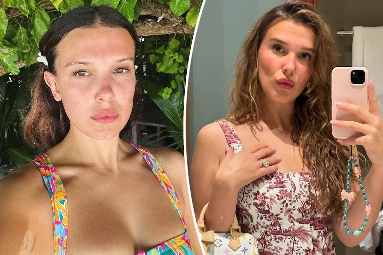 Millie Bobby Brown, 20, claps back at trolls comparing her to '40-year-old Jersey housewife'