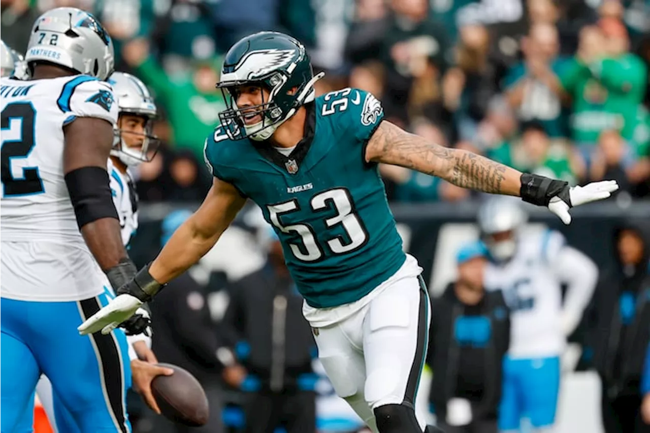 Eagles' Zack Baun Named to First Pro Bowl After Surprise Season