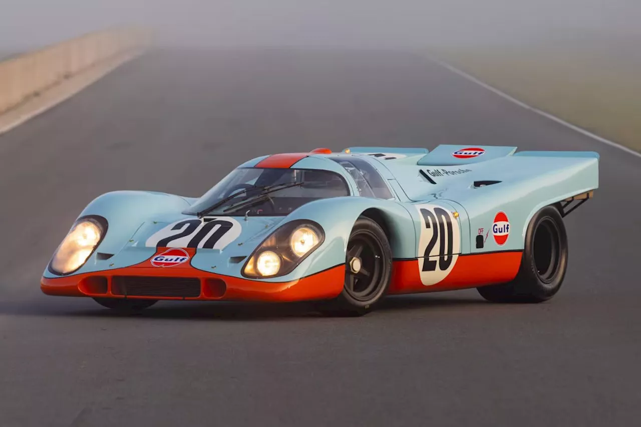 Steve McQueen's Le Mans Porsche 917 Heads to Auction