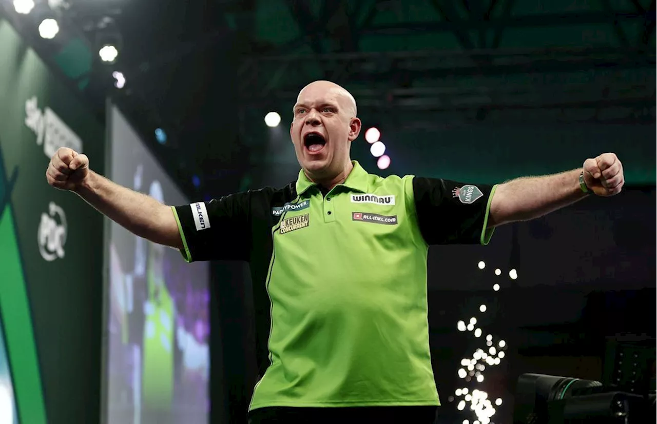 Darts-WM 2025: Van Gerwen und Littler ziehen dominant ins Finale ein