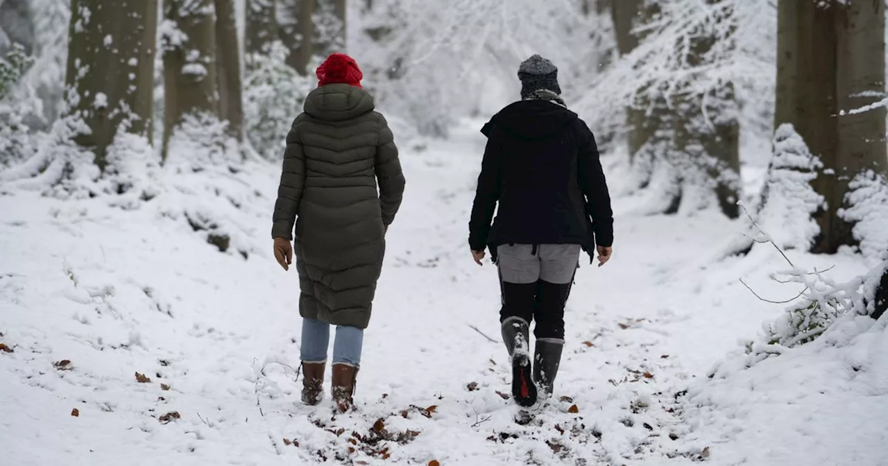 Zondag sneeuw, maar geniet van de zon vandaag